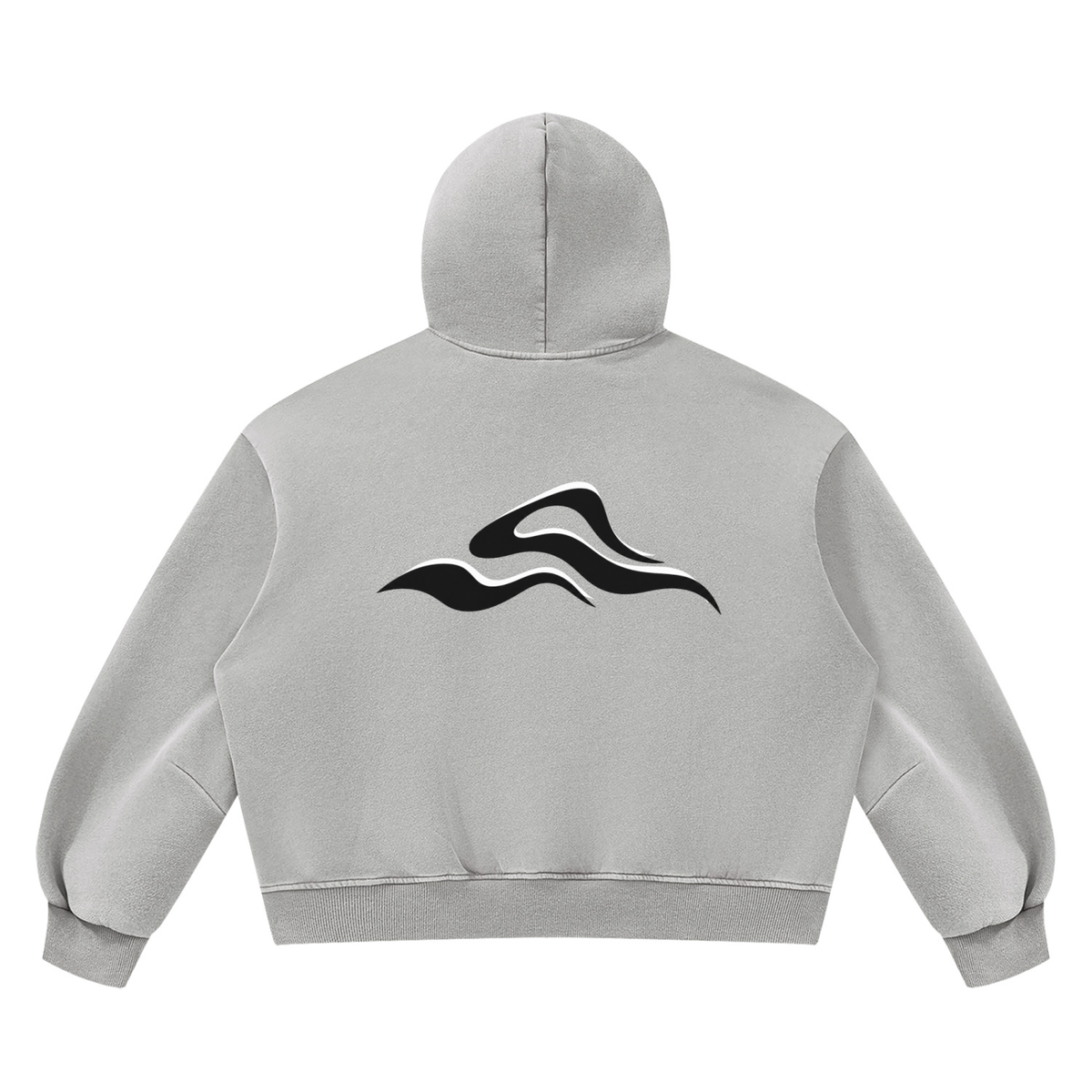 Unisex Vintage Wash Boxy Fleece Hoodie